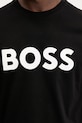 BOSS tricou din bumbac BOSS CASUAL negru 50481923