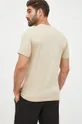beżowy BOSS t-shirt bawełniany BOSS CASUAL