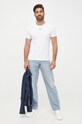 Armani Exchange t-shirt bawełniany 6LZTAA.ZJA5Z 6LZTAA.ZJA5Z biały AW22