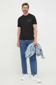 Armani Exchange t-shirt bawełniany 6LZTHE.ZJ5LZ czarny