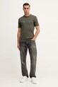 Хлопковая футболка Armani Exchange 8NZTCK.Z8H4Z зелёный AW25