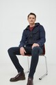 BOSS Green t-shirt bawełniany 50469062 bordowy SS23