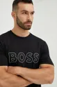 μαύρο Μπλουζάκι BOSS Boss Athleisure