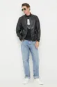 Bombažen t-shirt Karl Lagerfeld črna