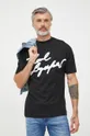 Bombažna kratka majica Karl Lagerfeld  100% Bombaž