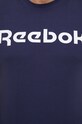 Reebok tricou din bumbac GN5378 bleumarin
