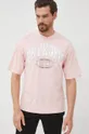ροζ Βαμβακερό μπλουζάκι Drykorn