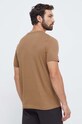 Puma t-shirt bawełniany 586667 brązowy AW24