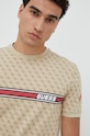 Tričko Guess JAMEY béžová Z2BI09.J1314