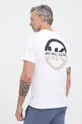 biały Michael Kors t-shirt bawełniany CU25110FV4