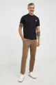 Michael Kors t-shirt bawełniany CU25110FV4 czarny