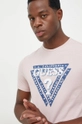 różowy Guess t-shirt