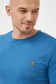 Guess t-shirt niebieski