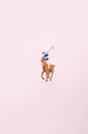 Bavlnené tričko Polo Ralph Lauren 710740727010 ružová