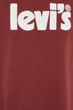 Pamučna majica Levi's 16143.0143 bordo