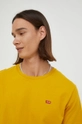 żółty Levi's t-shirt bawełniany