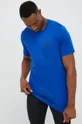 niebieski adidas Performance t-shirt treningowy Męski