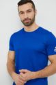 niebieski adidas Performance t-shirt do biegania Run It