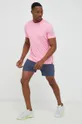 Μπλουζάκι για τρέξιμο adidas Performance ροζ