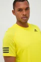 κίτρινο Μπλουζάκι προπόνησης adidas Performance Club