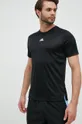 Tréningové tričko adidas Performance Hiit 3-stripes  100% Polyester