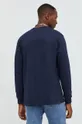 tmavomodrá Bavlnené tričko s dlhým rukávom adidas Originals