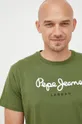 zielony Pepe Jeans t-shirt bawełniany