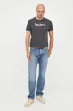Pepe Jeans t-shirt bawełniany szary