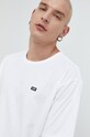 Bavlněné tričko Vans bílá VN0A49R7WHT1