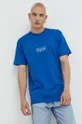 niebieski Vans t-shirt bawełniany