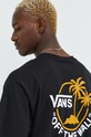 Vans t-shirt bawełniany czarny VN0A7SMYF431
