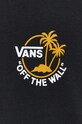 Vans t-shirt bawełniany VN0A7SMYF431 czarny
