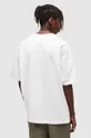 biały AllSaints t-shirt bawełniany BURMAN SS CREW