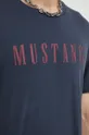 Bombažna kratka majica Mustang Moški