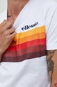 Bavlnené tričko Ellesse biela SHP16214