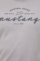 szary Mustang t-shirt bawełniany