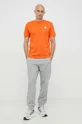Tréningové tričko adidas Performance Designed To Move oranžová