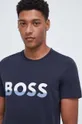 темно-синій Бавовняна футболка BOSS BOSS ATHLEISURE