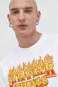 Bavlněné tričko Champion Xstranger Things bílá 217791