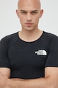The North Face tricou sport Mountain Athletics negru NF0A7ZA3KT01