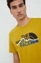 маслинен Памучна тениска The North Face