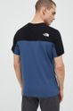 The North Face t-shirt bawełniany niebieski