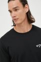 Bavlněné tričko Billabong černá