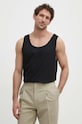 BOSS tricou din bumbac 3-pack negru 50475278