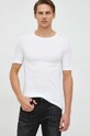 BOSS tricou din bumbac (3-pack) melanj alb 50475284