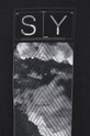 Sisley t-shirt bawełniany czarny 3I1XS1017.100