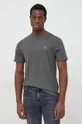 Βαμβακερό μπλουζάκι Calvin Klein Jeans  51% Οργανικό βαμβάκι, 49% Βαμβάκι