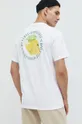 biały Converse t-shirt bawełniany