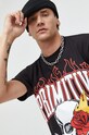 Odzież Primitive t-shirt bawełniany papfa2201.blk czarny