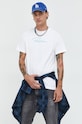 Дрехи Памучна тениска Primitive papfa2203.wht бял